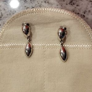 Extremely Rare James Avery Domed Drop Earrings